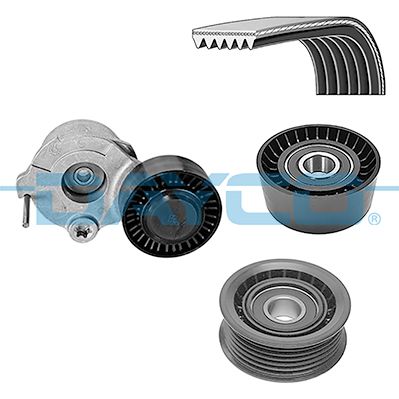 Set curea transmisie cu caneluri DAYCO KPV444