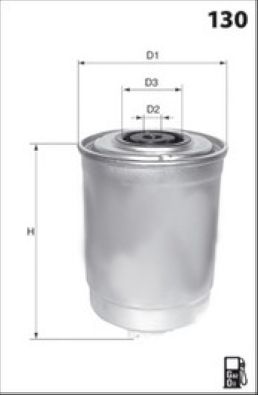 Filtr paliwa LUCAS FILTERS LFDF124