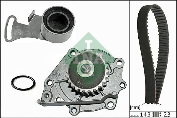 Pompa wodna + zestaw paska rozrządu SCHAEFFLER INA 530024230