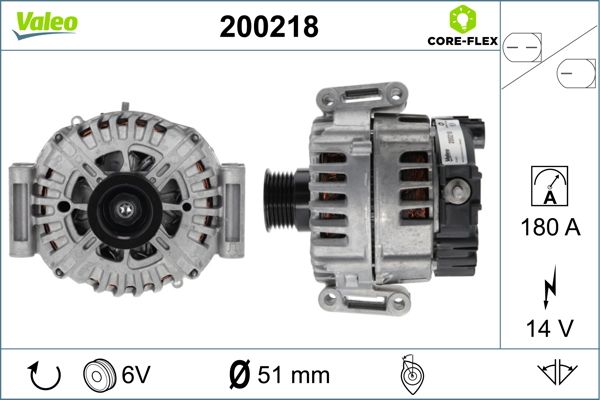 Alternator VALEO 200218