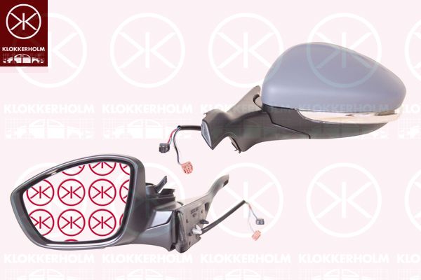 Lusterko zewnętrzne KLOKKERHOLM 55091043
