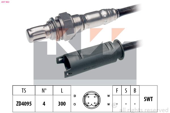 Sonda lambda KW 497 963