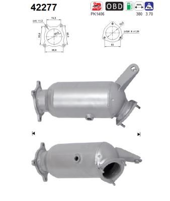 Katalizator AS 8W0254252P