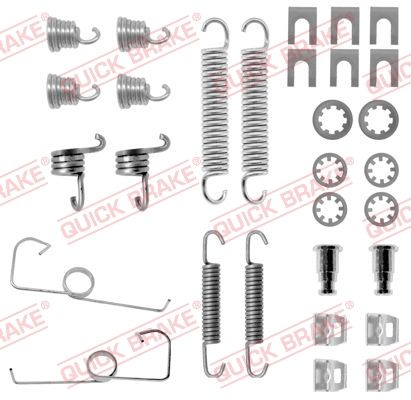 Sada příslušenství, brzdové čelisti QUICK BRAKE 105-0644