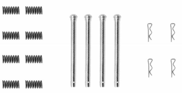 Zestaw akcesoriów, klocki hamulcowe HELLA 8DZ 355 206-731