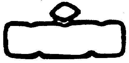 Garnitura, capac supape BGA RC2361