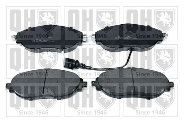 Zestaw klocków hamulcowych, hamulce tarczowe QUINTON HAZELL BP1842