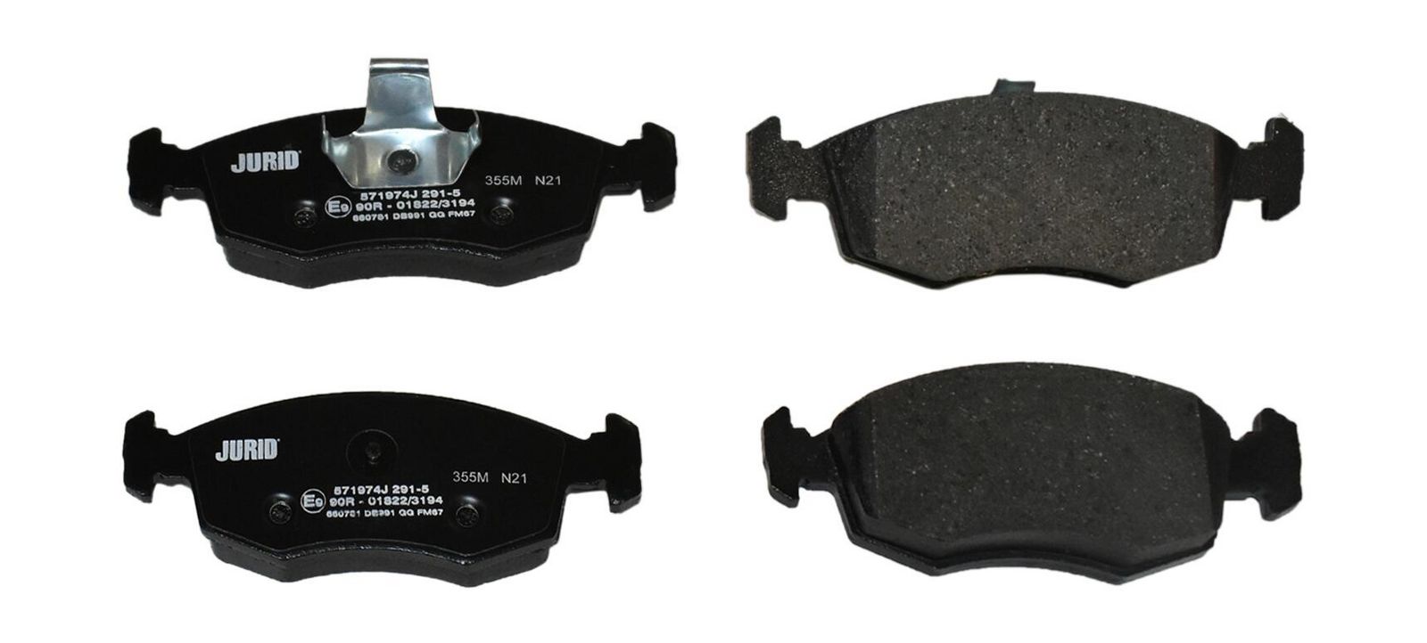 Комплект тормозных колодок, дисковый тормоз