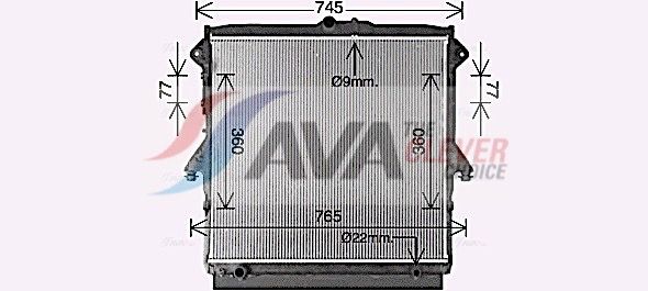 Радиатор, охлаждение двигателя