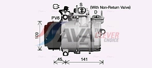 Compresseur, climatisation