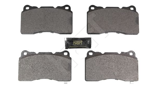 Zestaw klocków hamulcowych, hamulce tarczowe HART 261 807
