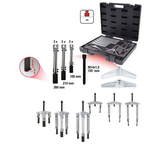 Set extractor KS TOOLS 700.1300
