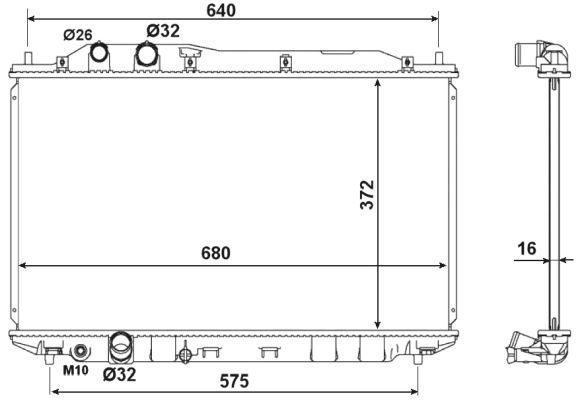 Radiaator,mootorijahutus