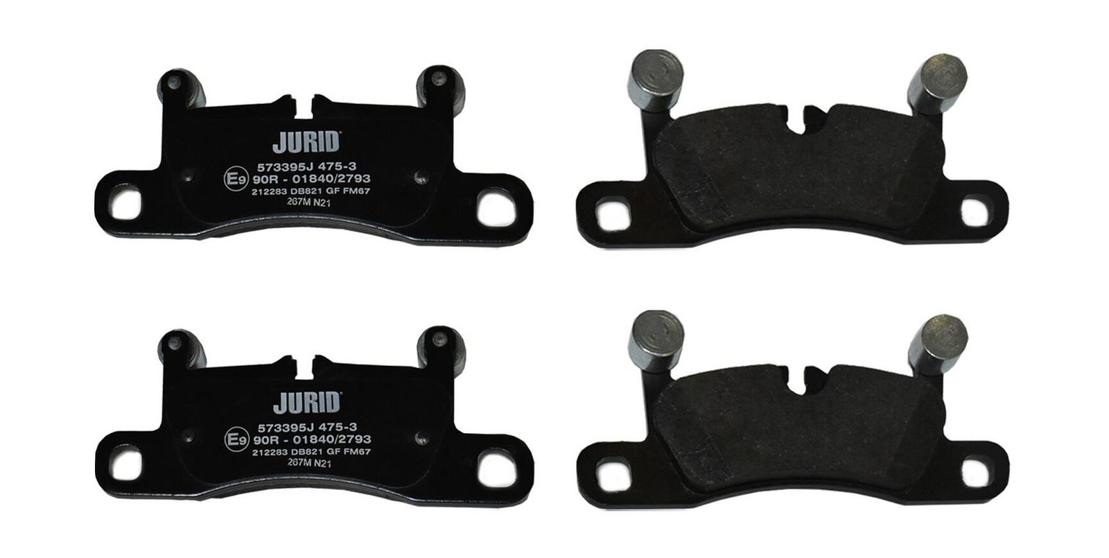 Комплект тормозных колодок, дисковый тормоз