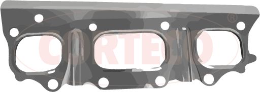 Uszczelka, kolektor wydechowy CORTECO 49114544