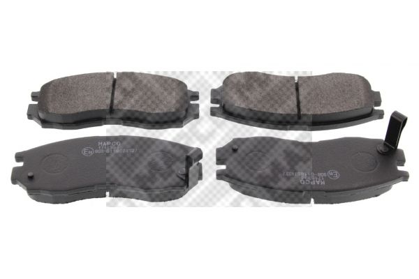 Zestaw klocków hamulcowych, hamulce tarczowe MAPCO 6457