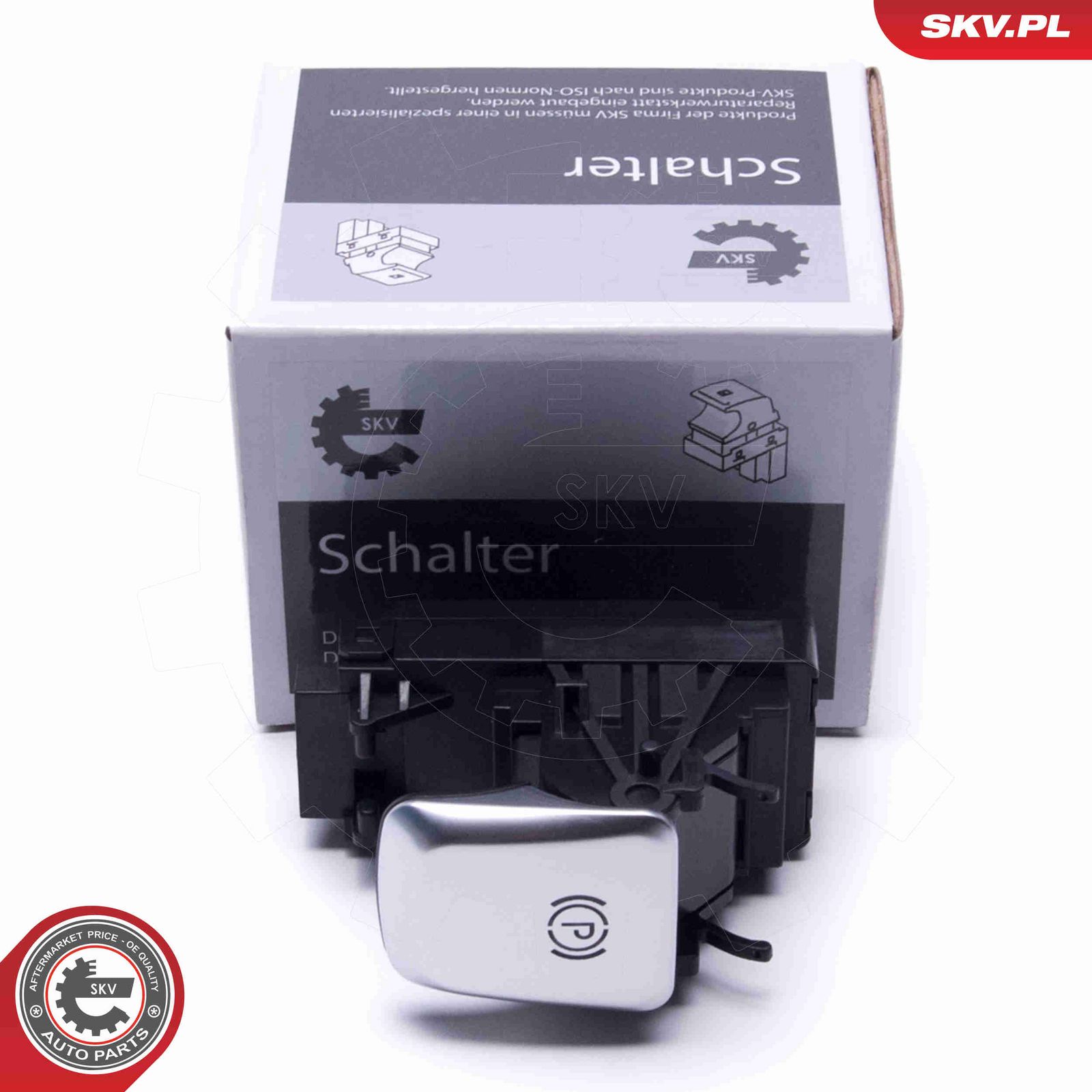 Выключатель, привод стояночного тормоза