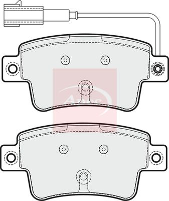 Apec - Rear Brake Pad Set