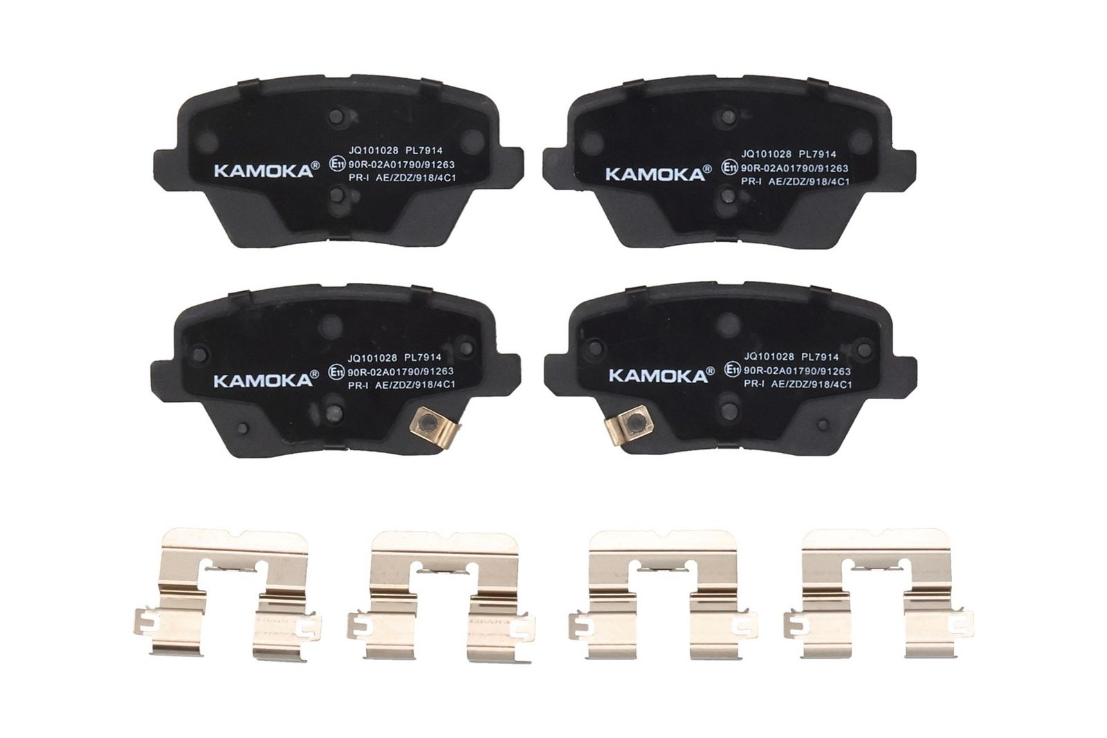 set placute frana,frana disc KAMOKA JQ101028