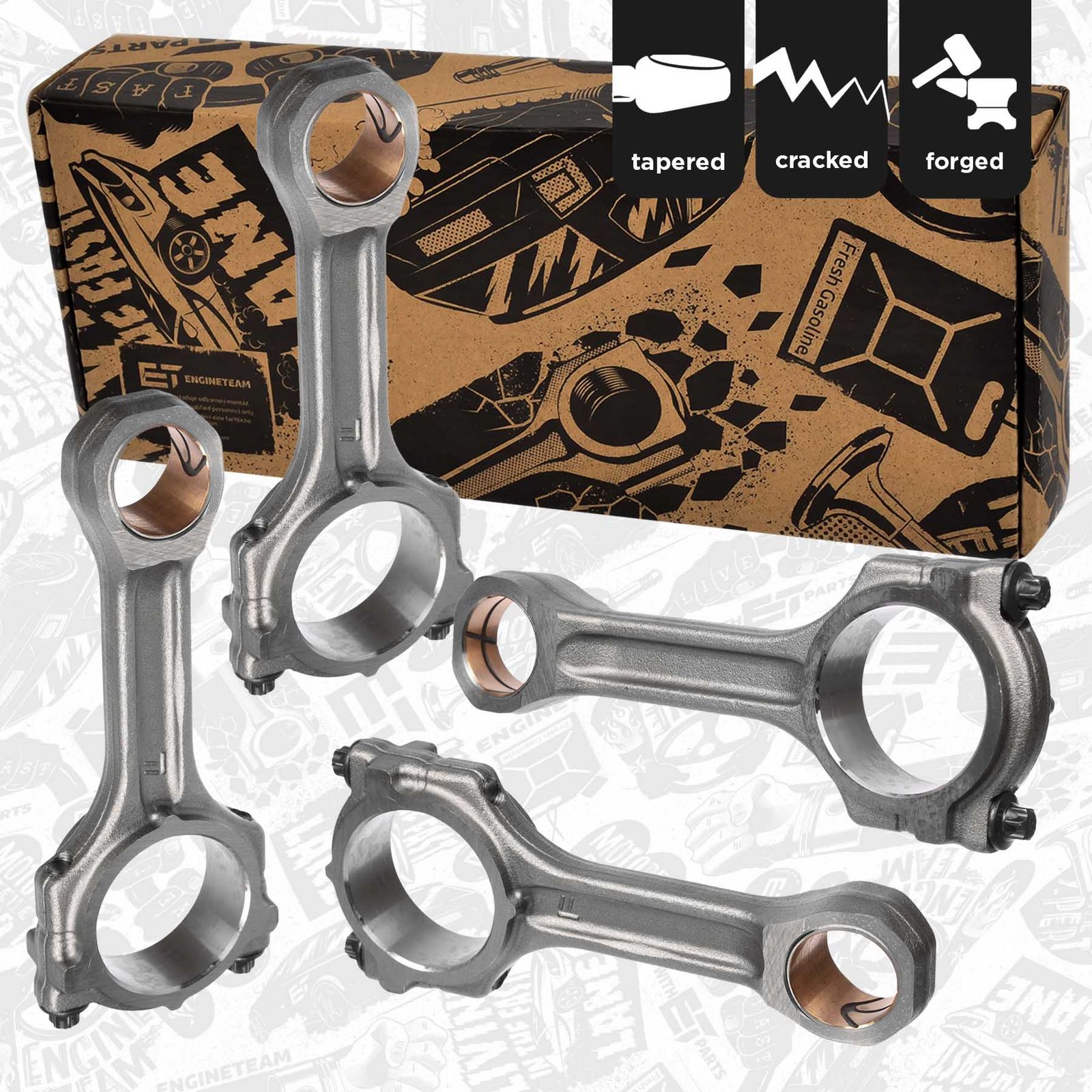 Set biele ET ENGINETEAM boxET – service kit OM0042VR1