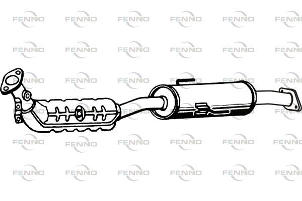 Katalizator FENNO LFYE2055XB