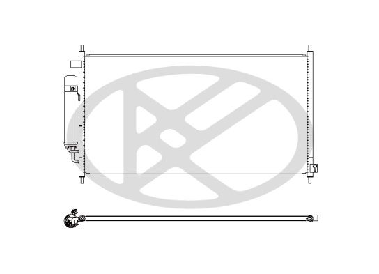 Condensator, climatizare KOYORAD CD080444