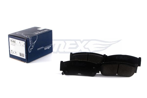 Levně Sada brzdových destiček, kotoučová brzda TOMEX Brakes 15-64