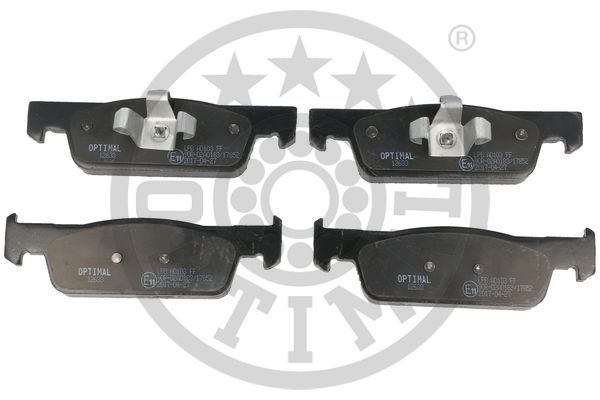 Zestaw klocków hamulcowych, hamulce tarczowe OPTIMAL BP-12633