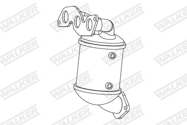 Katalizator WALKER 2851004DA0