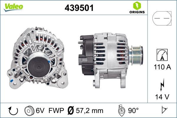 Alternator VALEO 439501