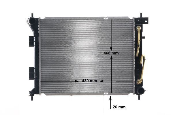 Radiator, racire motor MAHLE BEHR CR 2104 000S