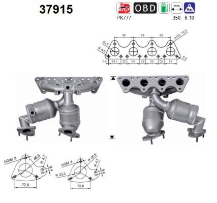 Katalizator AS 37915