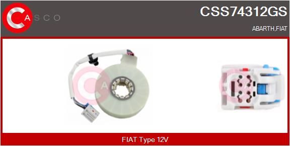 Snímač úhlu rejdu CASCO CSS74312GS