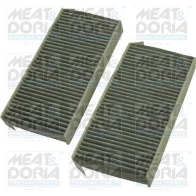 Filtr, wentylacja przestrzeni pasażerskiej MEAT & DORIA 17491K-X2