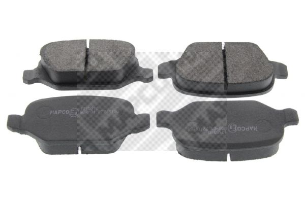 Zestaw klocków hamulcowych, hamulce tarczowe MAPCO 6716