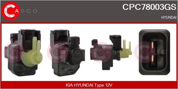 Levně Měnič tlaku, výfukový systém CASCO CPC78003GS