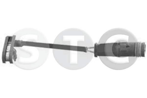 Styk ostrzegawczy, zużycie okładzin hamulcowych STC T402106