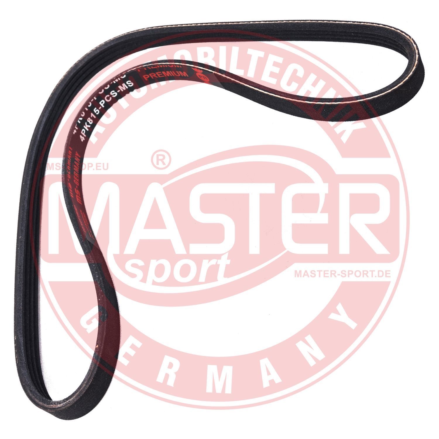 Pasek klinowy wielorowkowy MASTER-SPORT GERMANY 4PK815-PCS-MS