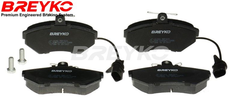 Zestaw klocków hamulcowych, hamulce tarczowe DAVID VASCO Q1366