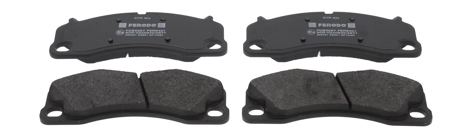 set placute frana,frana disc FERODO FDB5267