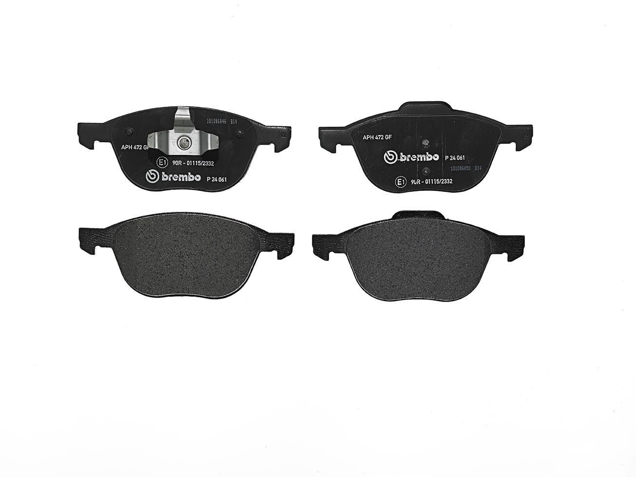 set placute frana,frana disc BREMBO XTRA LINE P 24 061X