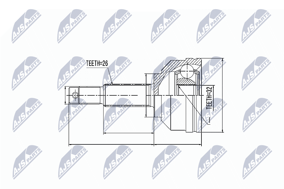 Set articulatie, planetara NTY NPZ-CH-005