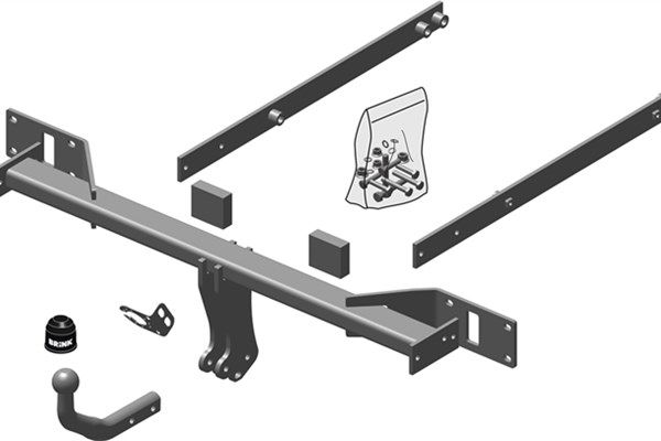 Zestaw zaczepu przyczepy BRINK 530800