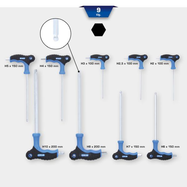 Set surubelnite unghiulare BRILLIANT TOOLS BT041100