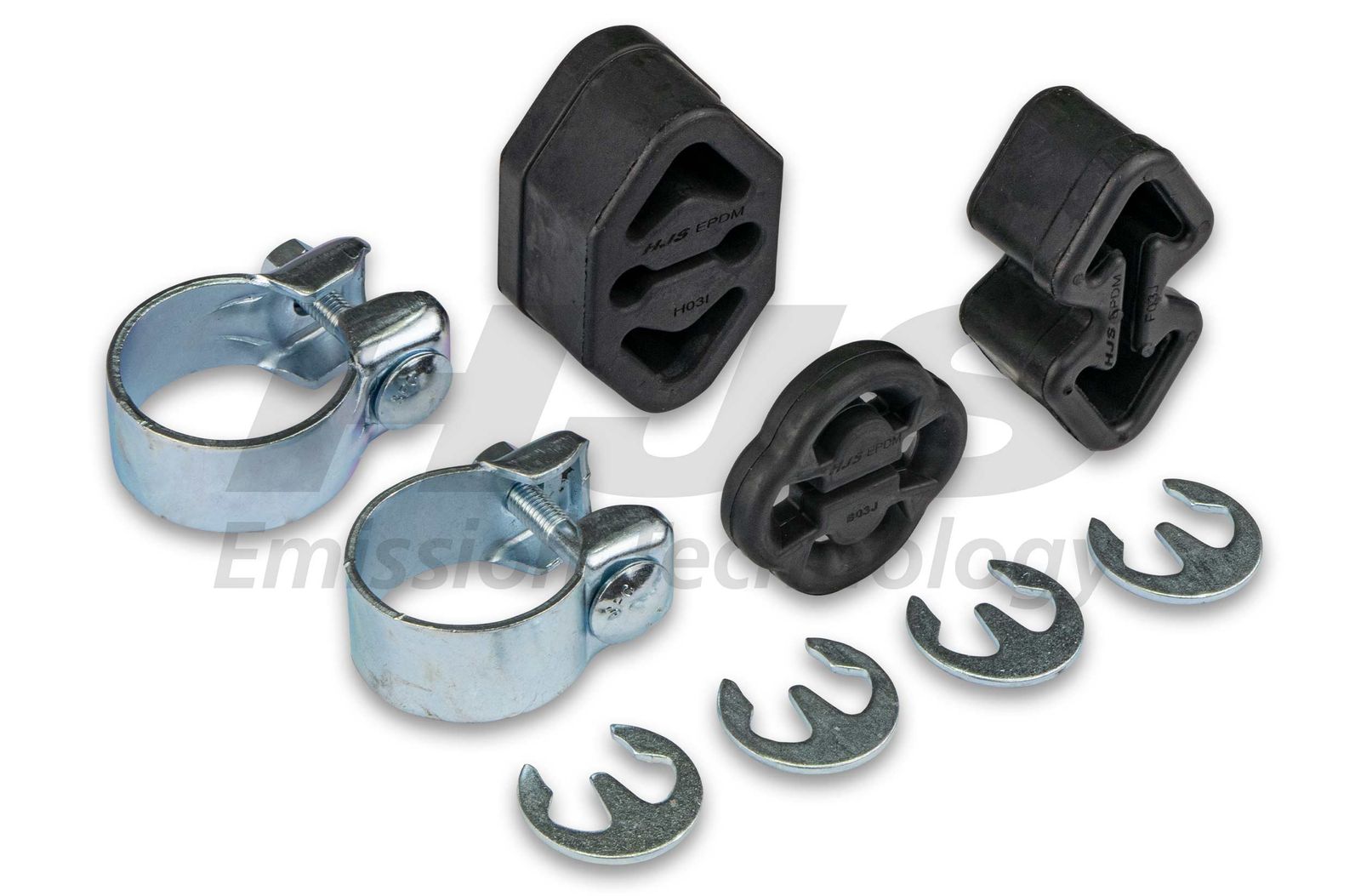 Set montare, sistem de esapament HJS 82 11 1574