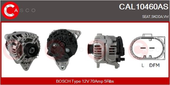 Levně generátor CASCO CAL10460AS