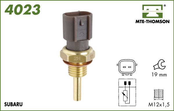 Czujnik, temperatura płynu chłodzącego MTE-THOMSON 4023