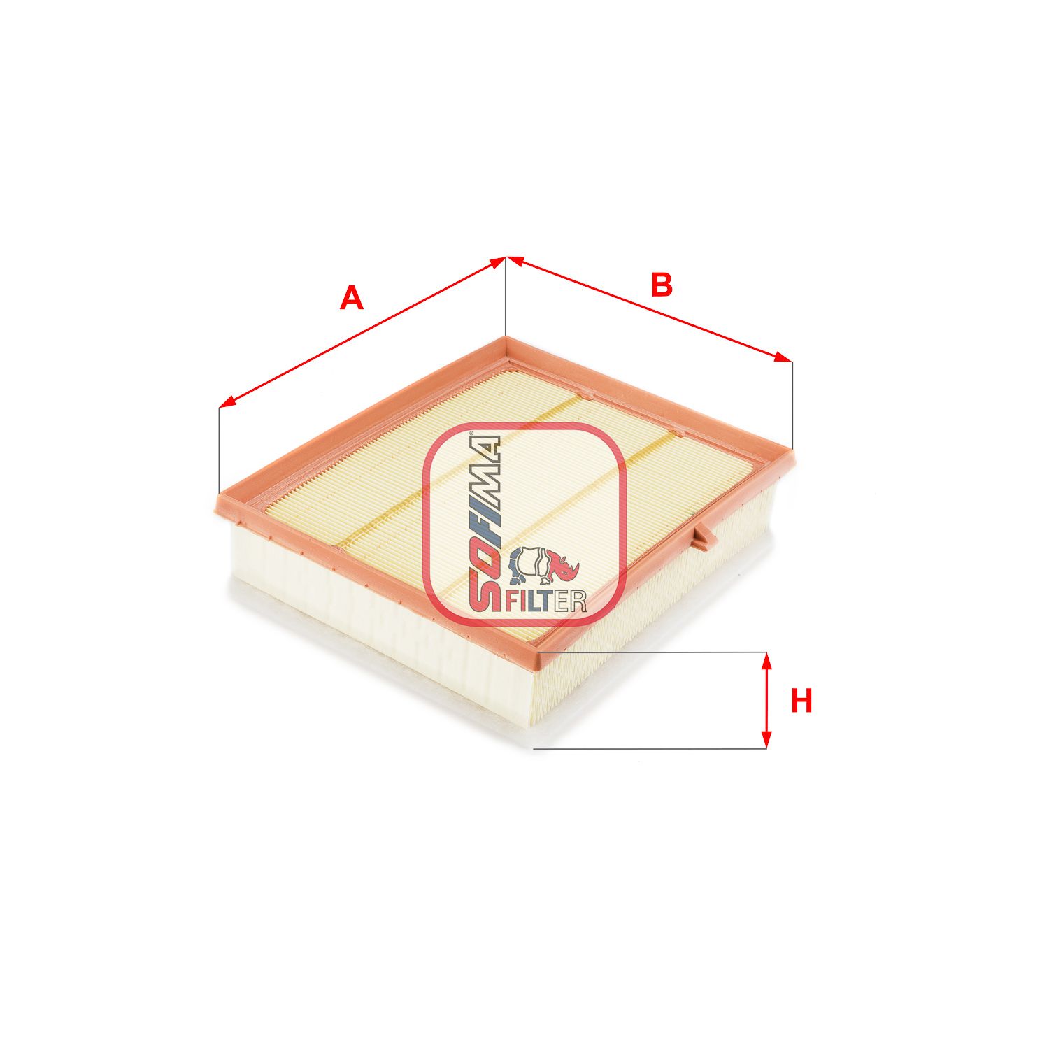 Filtru aer SOFIMA S 3660 A