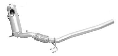 Filtr sadzy / filtr cząstek stałych, układ wydechowy IMASAF 71.13.73