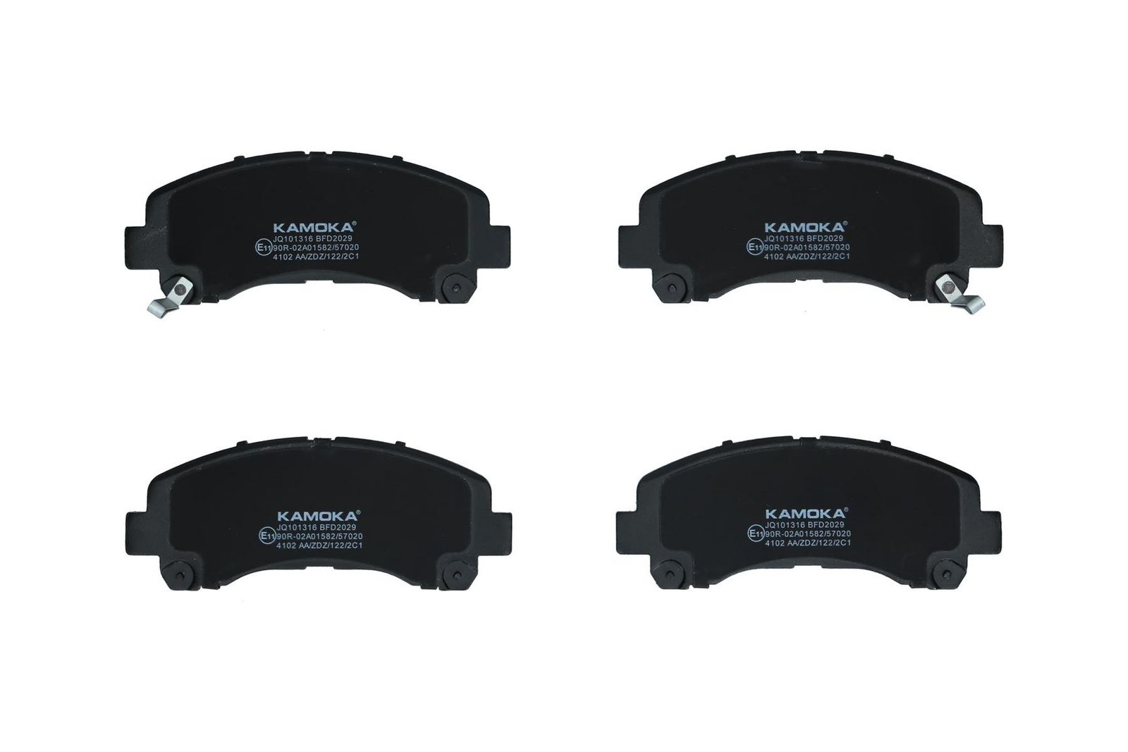 set placute frana,frana disc KAMOKA JQ101316